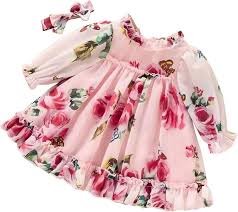 Niren Enterprise Pink Summer Floral Printed